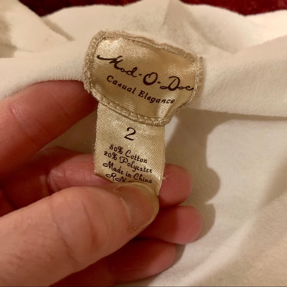 Mod-O-Doc White Terrycloth 2 Piece Outfit - Picture 5 of 13